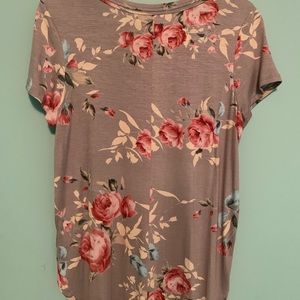 Flower shirt from Francesca’s